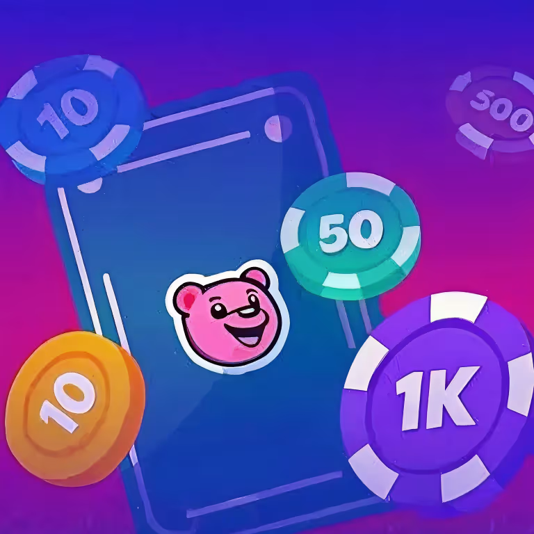 Rakebit Casino crypto gameplay with poker chips and instant rewards